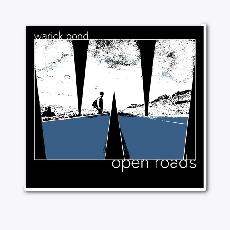 Open Roads Album Cover Sticker